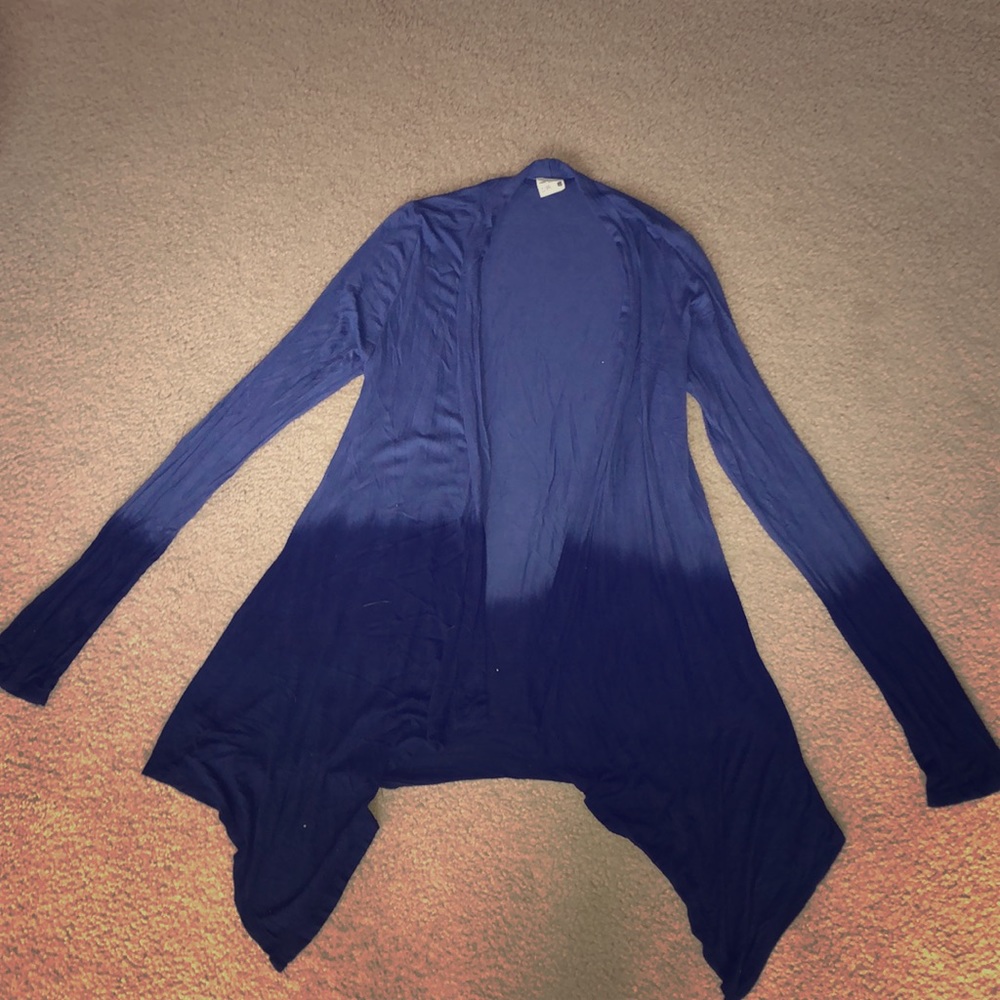 Blue Ombré Cardigan